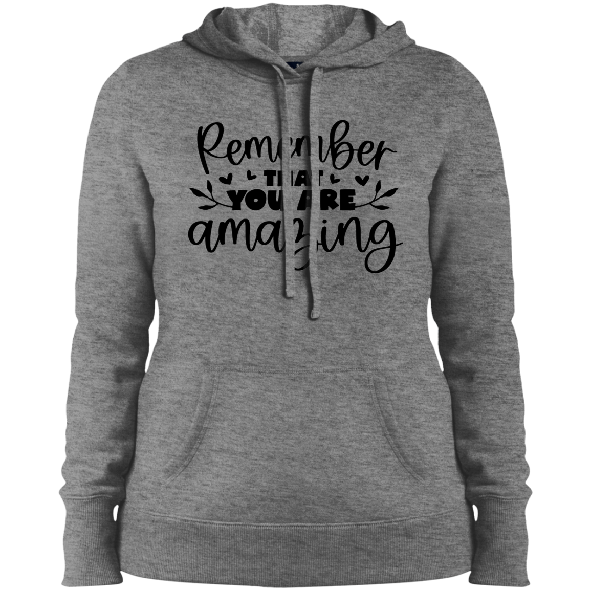 Ladies Pullover Hooded Sweatshirt