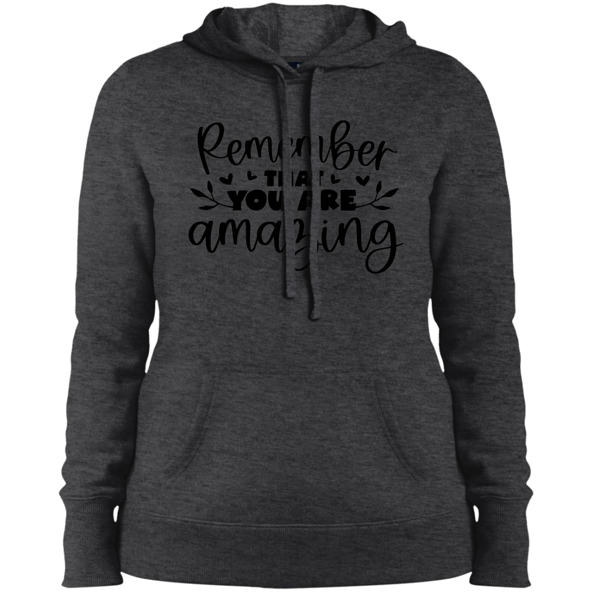 Ladies Pullover Hooded Sweatshirt