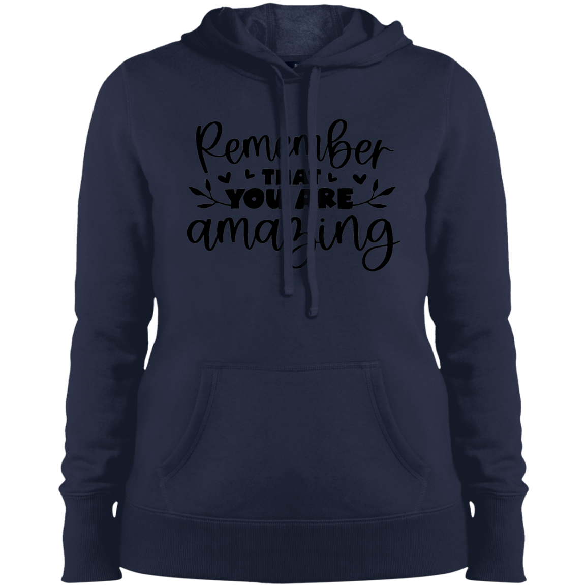 Ladies Pullover Hooded Sweatshirt