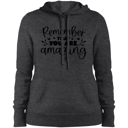 Ladies Pullover Hooded Sweatshirt